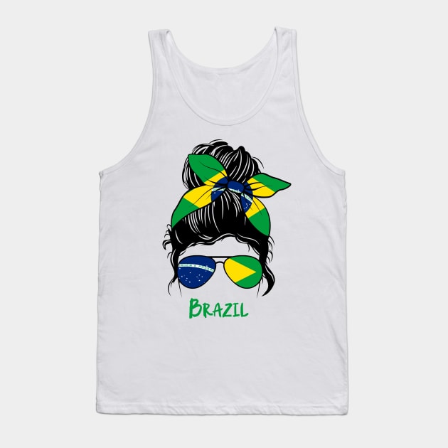 Brazilian Girl Brasileira Girlfriend Brasilera Tank Top by JayD World